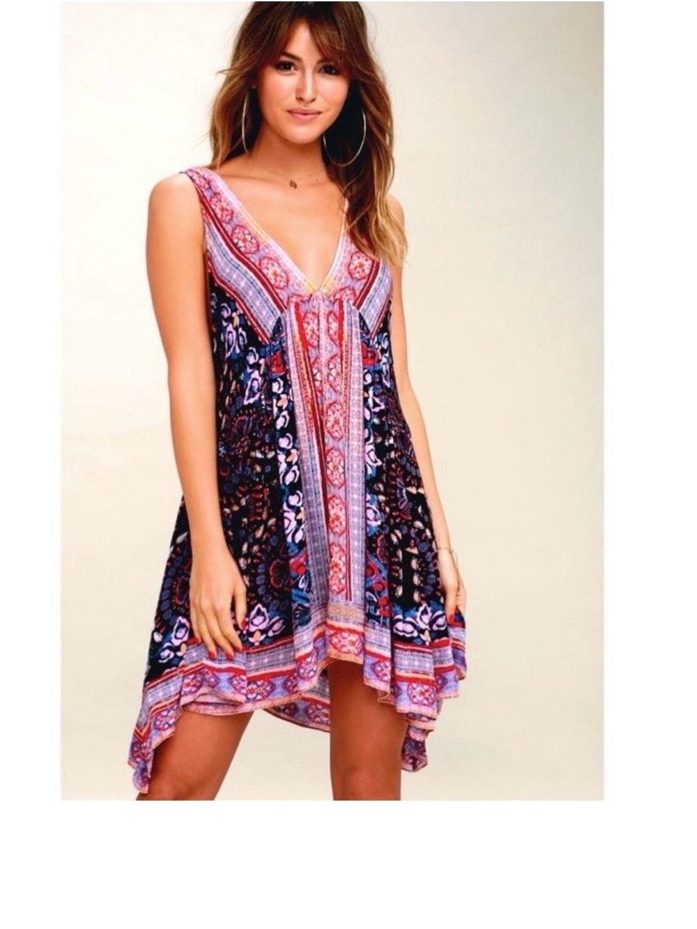 Free People l Gypsy Trapeze Slip Dress
